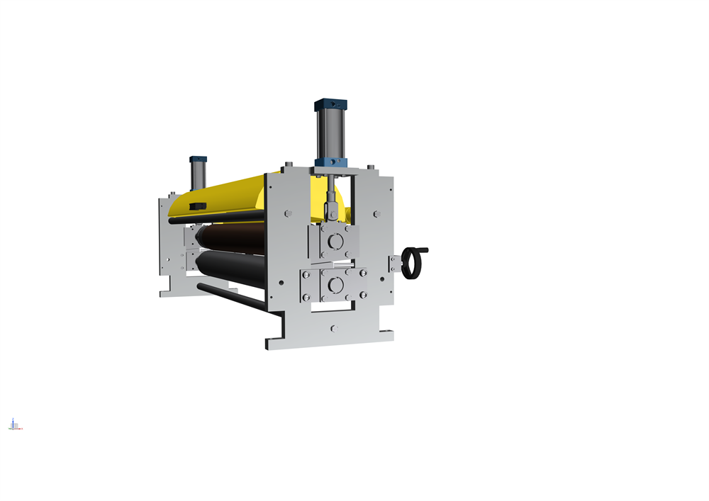 PUNCHING MACHINE - DOUBLE ROLL - PNEUMATIC (SINGLE HEAD)