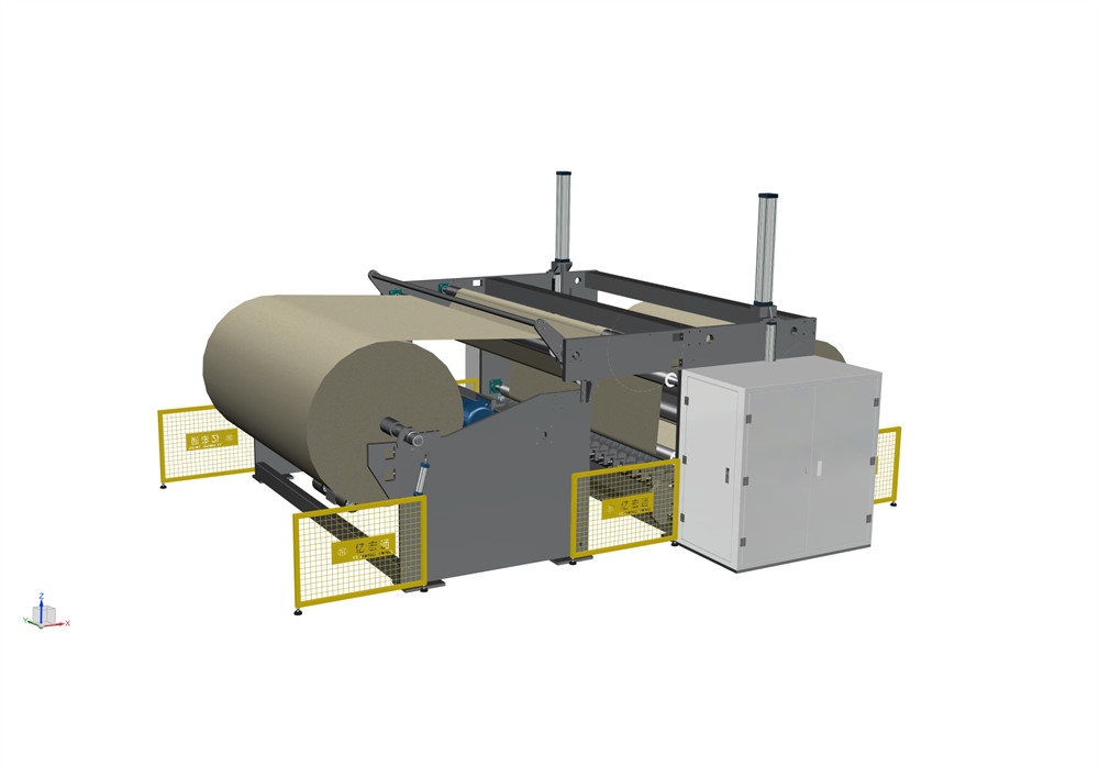 高速倒布分切联机